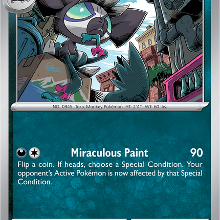 Grafaiai 092/132 Reverse Holo Mega Evolution Pokemon Card
