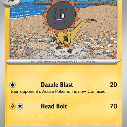 Heliolisk 053/132 Non-Holo Mega Evolution Pokemon Card