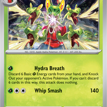 Hydrapple 018/182 Holo Destined Rivals Pokemon Card