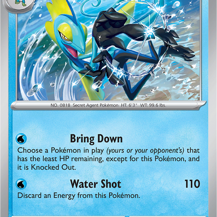 Inteleon 041/132 Reverse Holo Mega Evolution Pokemon Card
