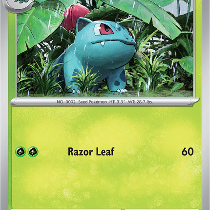 Ivysaur 002/132 Reverse Holo Mega Evolution Pokemon Card