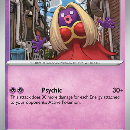 Jynx 057/132 Reverse Holo Mega Evolution Pokemon Card