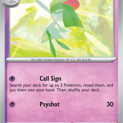 Kirlia 059/132 Non-Holo Mega Evolution Pokemon Card