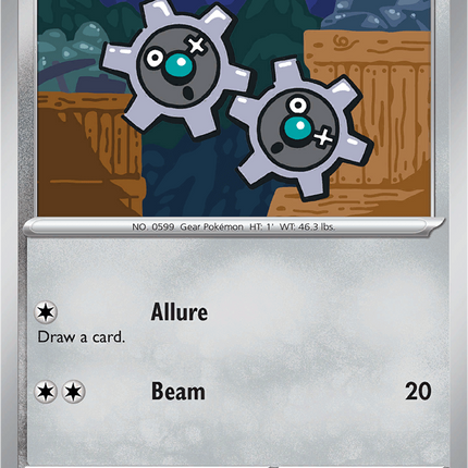 Klink 099/142 Reverse Holo Stellar Crown Pokemon Card