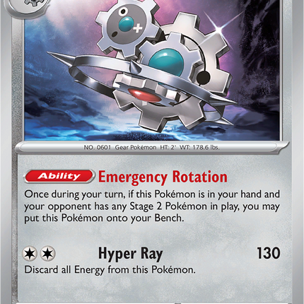 Klinklang 101/142 Reverse Holo Stellar Crown Pokemon Card