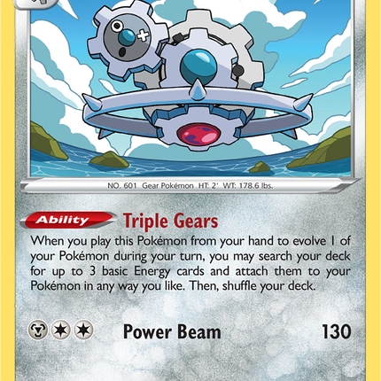 Klinklang 125/195 Non-Holo Silver Tempest Pokemon Card