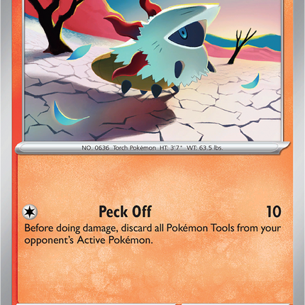 Larvesta 015/086 Poké Ball Reverse Holo Black Bolt Pokemon Card