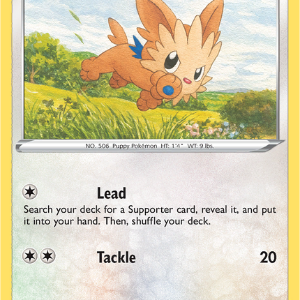 Lillipup 133/203 Non-Holo Evolving Skies Pokemon Card