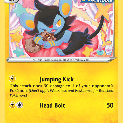 Luxio 041/159 Reverse Holo Crown Zenith Pokemon Card