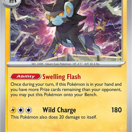 Luxray 071/193 Holo Paldea Evolved Pokemon Card