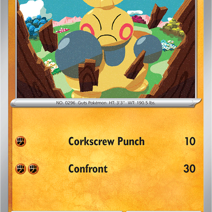 Makuhita 072/132 Non-Holo Mega Evolution Pokemon Card