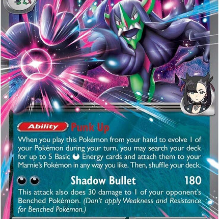 Marnie’s Grimmsnarl ex 136/182 Double Rare – Destined Rivals | Pokémon TCG English