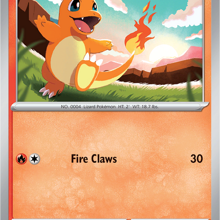 Charmander 020 217 Ascended Heroes Pixel Cosmos Holo
