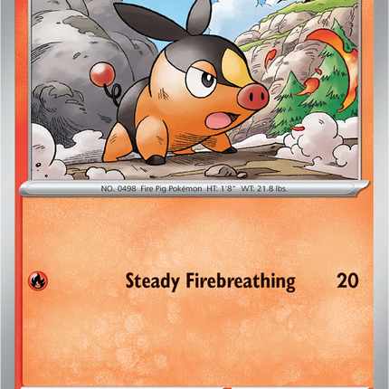 Tepig 029 217 Ascended Heroes Pixel Cosmos Holo