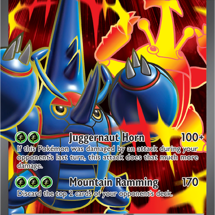 Mega Heracross ex 108/094 Ultra Rare Phantasmal Flames Pokemon Card