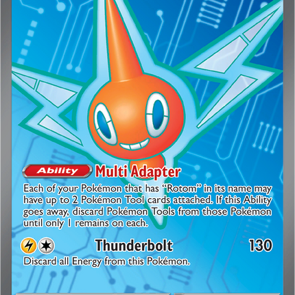Rotom ex 111/094 Ultra Rare Phantasmal Flames Pokemon Card