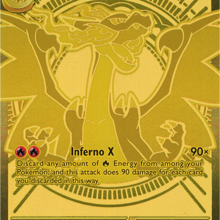 Mega Charizard X ex 130/094 Mega Hyper Rare Phantasmal Flames Pokemon Card