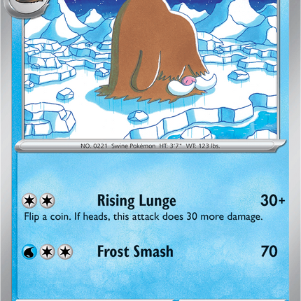 Piloswine 024/094 Reverse Holo Phantasmal Flames Pokemon Card