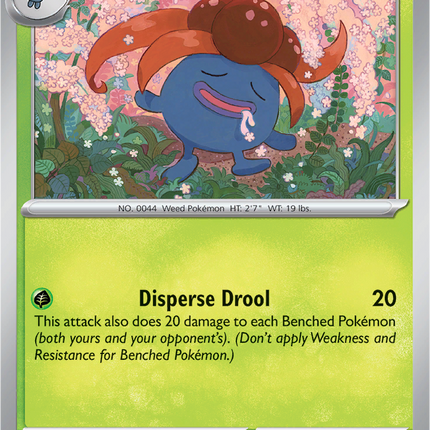 Gloom 002/094 Reverse Holo Phantasmal Flames Pokemon Card