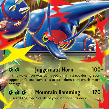 Mega Heracross ex 004/094 Double Rare Phantasmal Flames Pokemon Card