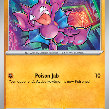 Gligar 049/094 Reverse Holo Phantasmal Flames Pokemon Card