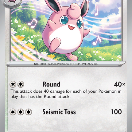 Wigglytuff 077/094 Reverse Holo Phantasmal Flames Pokemon Card