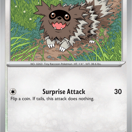 Zigzagoon 081/094 Reverse Holo Phantasmal Flames Pokemon Card