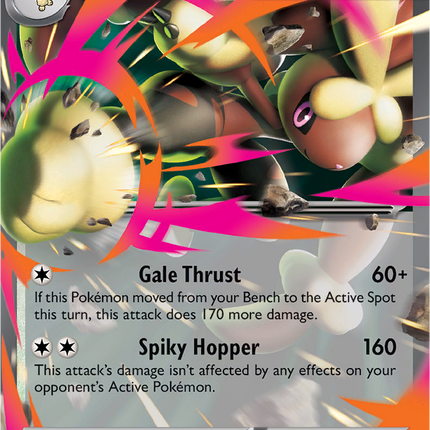 Mega Lopunny ex 084/094 Double Rare Phantasmal Flames Pokemon Card