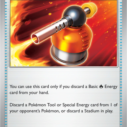 Blowtorch 086/094 Reverse Holo Phantasmal Flames Pokemon Card