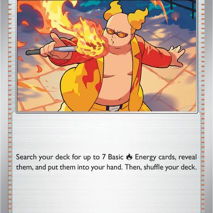 Firebreather 089/094 Non-Holo Phantasmal Flames Pokemon Card