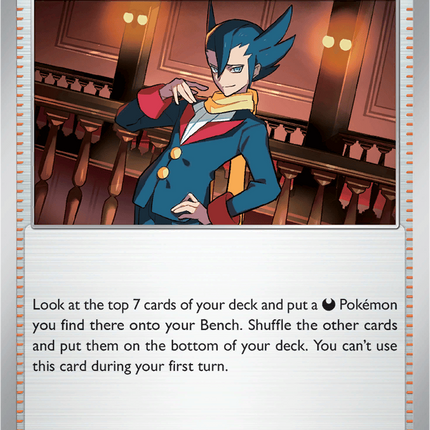 Grimsley's Move 090/094 Non-Holo Phantasmal Flames Pokemon Card