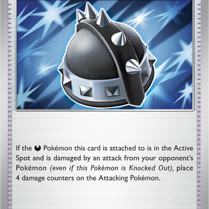 Punk Helmet 092/094 Reverse Holo Phantasmal Flames Pokemon Card