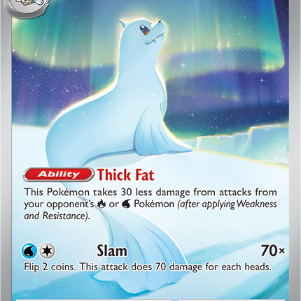 Dewgong 097/094 Illustration Rare Phantasmal Flames Pokemon Card