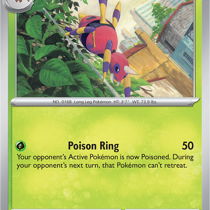 Ariados 002 088 Perfect Order Reverse Holo
