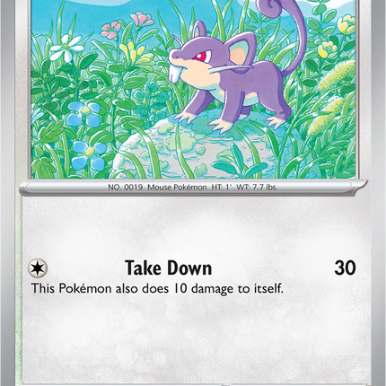 Rattata 060 088 Perfect Order Non Holo
