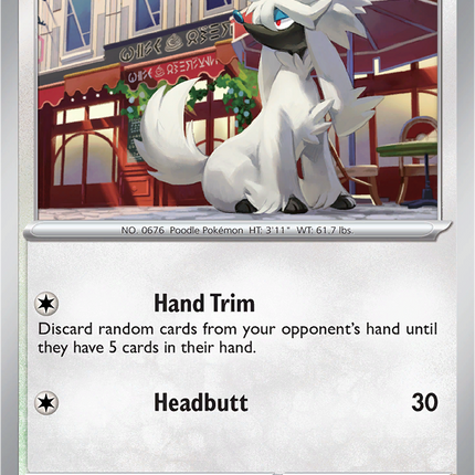 Furfrou 067 088 Perfect Order Non Holo