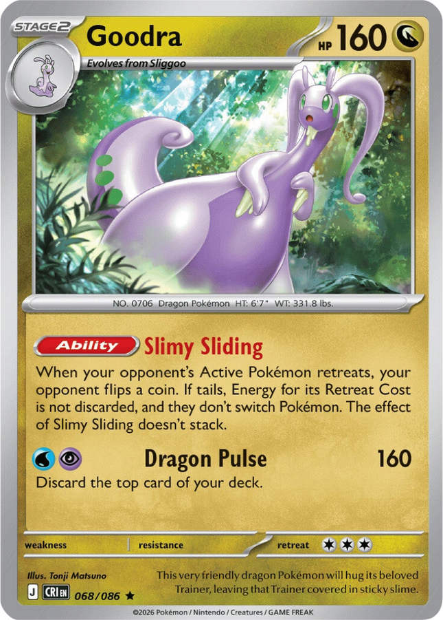 Goodra 068 086 Chaos Rising Build And Battle Non Holo