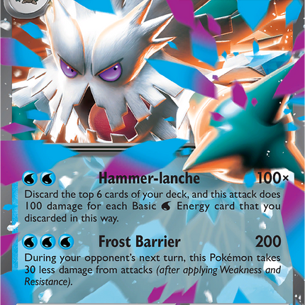 Mega Abomasnow ex 036/132 Holo Mega Evolution Pokemon Card