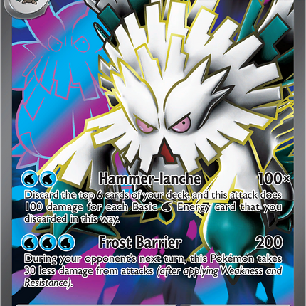 Mega Abomasnow ex 157/132 Ultra Rare Full Art Mega Evolution Pokemon Card