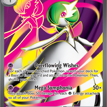 Mega Gardevoir ex 159/132 Ultra Rare Full Art Mega Evolution Pokemon Card