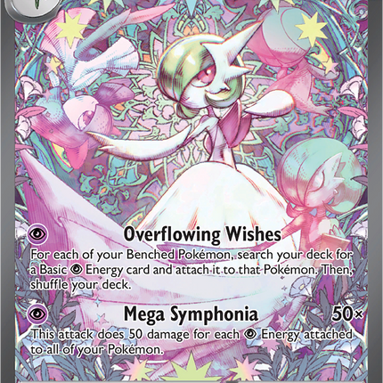 Mega Gardevoir ex 178/132 Special Illustration Rare Full Art Mega Evolution Pokemon Card