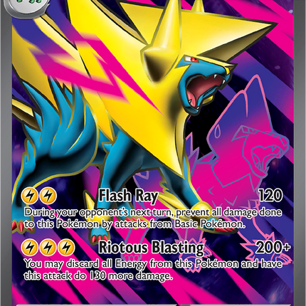 Mega Manectric ex 158/132 Ultra Rare Full Art Mega Evolution Pokemon Card