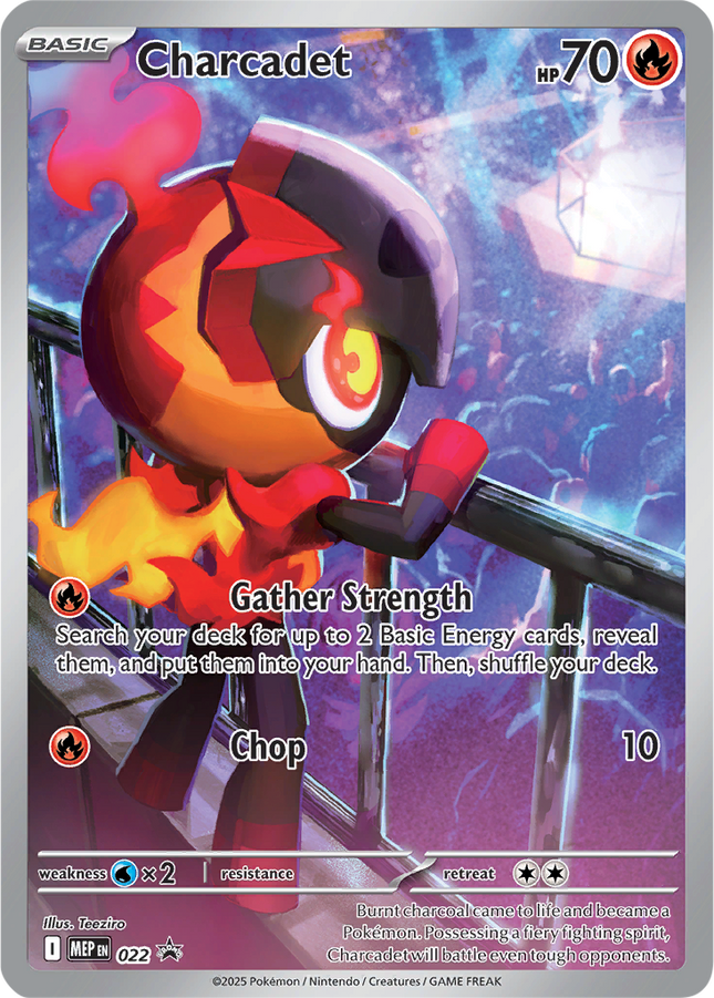 Charcadet MEP 022 Pokemon Center Promo Phantasmal Flames