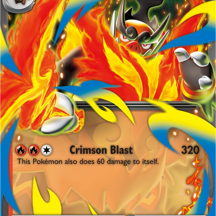 Mega Emboar EX MEP 035 Ascended Heroes Holo Promo