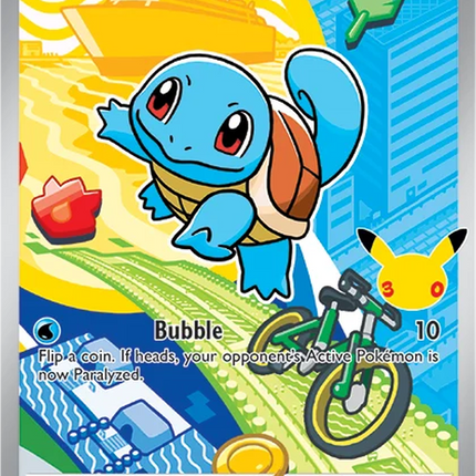 Squirtle MEP 039 First Partner Series 1 30th Anniversary Holo Promo