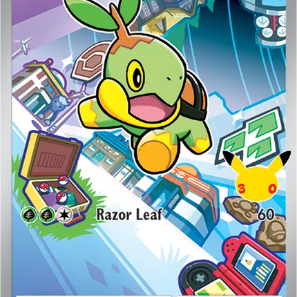Turtwig MEP 040 First Partner Series 1 30th Anniversary Holo Promo