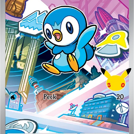 Piplup MEP 042 First Partner Series 1 30th Anniversary Holo Promo