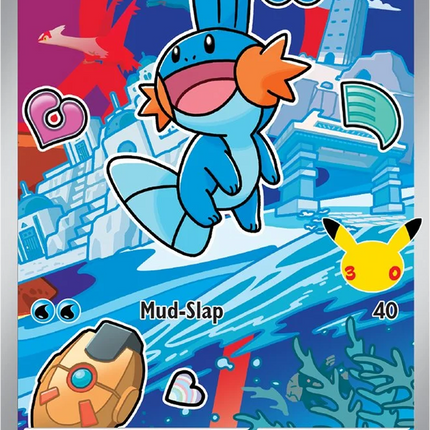 Mudkip MEP 057 First Partner Series 3 30th Anniversary Holo Promo