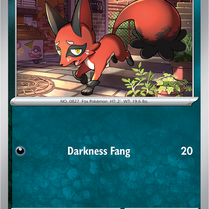 Nickit 089/132 Non-Holo Mega Evolution Pokemon Card