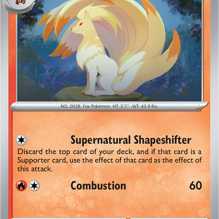 Ninetales 020/132 Non-Holo Mega Evolution Pokemon Card